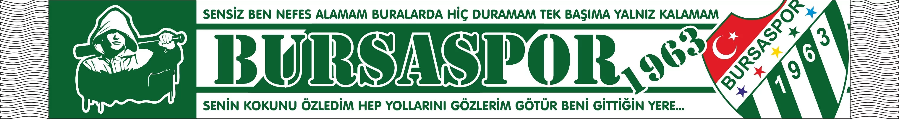 Taraftar atkısı bursa